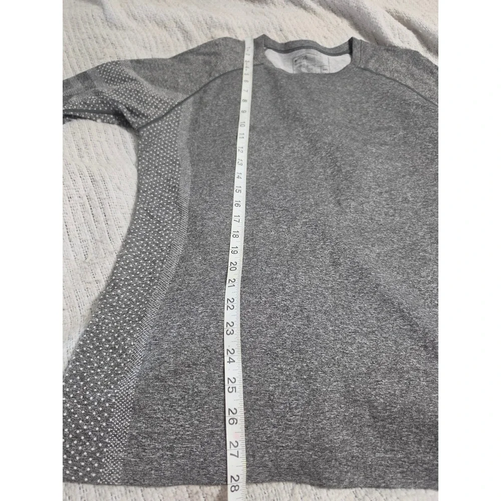 FIGS Threads for Threads Seamless Long Sleeve Underscrub Gray 3XL 1000377